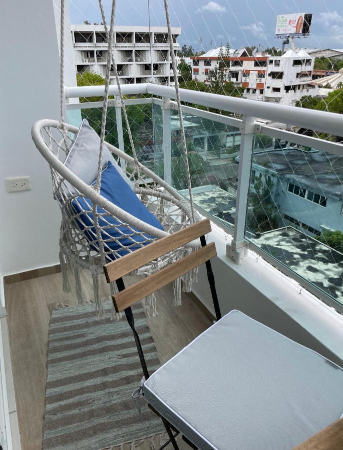 Ambar 5D - Centrico Apart Estilo Boho Chic Lejlighed Santo Domingo Eksteriør billede